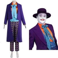 Batman 1989 The Joker Cosplay Costume Hat Outfits Halloween Carnival Suit -Cosplay Sales Store 2557229Cosarcade