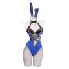 Genshin Impact Yelan Cosplay Costume Bunny Girls Jumpsuit Outfits Halloween Carnival Suit