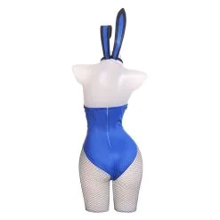 Genshin Impact Yelan Cosplay Costume Bunny Girls Jumpsuit Outfits Halloween Carnival Suit -Cosplay Sales Store 256146 3