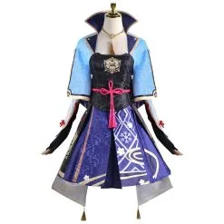 Genshin Impact Kamisato Ayaka Cosplay Costume Outfits Halloween Carnival Suit -Cosplay Sales Store 257410 1