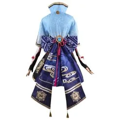 Genshin Impact Kamisato Ayaka Cosplay Costume Outfits Halloween Carnival Suit -Cosplay Sales Store 257410 3