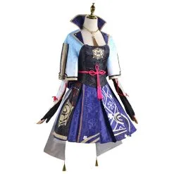 Genshin Impact Kamisato Ayaka Cosplay Costume Outfits Halloween Carnival Suit -Cosplay Sales Store 257410 4