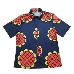 One Piece Monkey D. Luffy Cosplay Costume T-Shirt 3D Print Short Sleeve Shirt -Cosplay Sales Store 258261 5