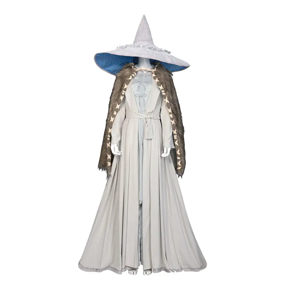 Elden Ring Ranni Cosplay Costume Dress Hat Outfits Halloween Carnival Suit 1 Elden Ring Ranni Cosplay Costume Dress Hat Outfits Halloween Carnival Suit