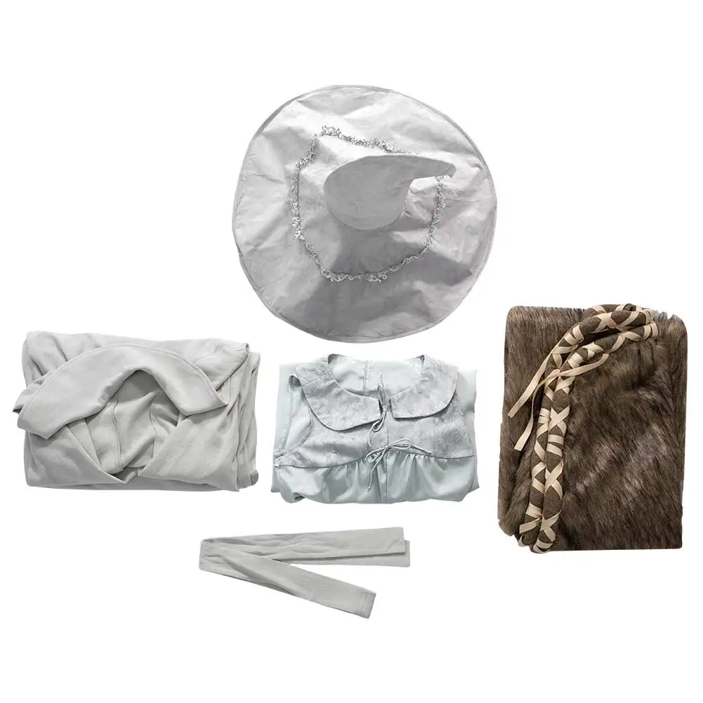 Elden Ring Ranni Cosplay Costume Dress Hat Outfits Halloween Carnival Suit 9 Elden Ring Ranni Cosplay Costume Dress Hat Outfits Halloween Carnival Suit - Image 9