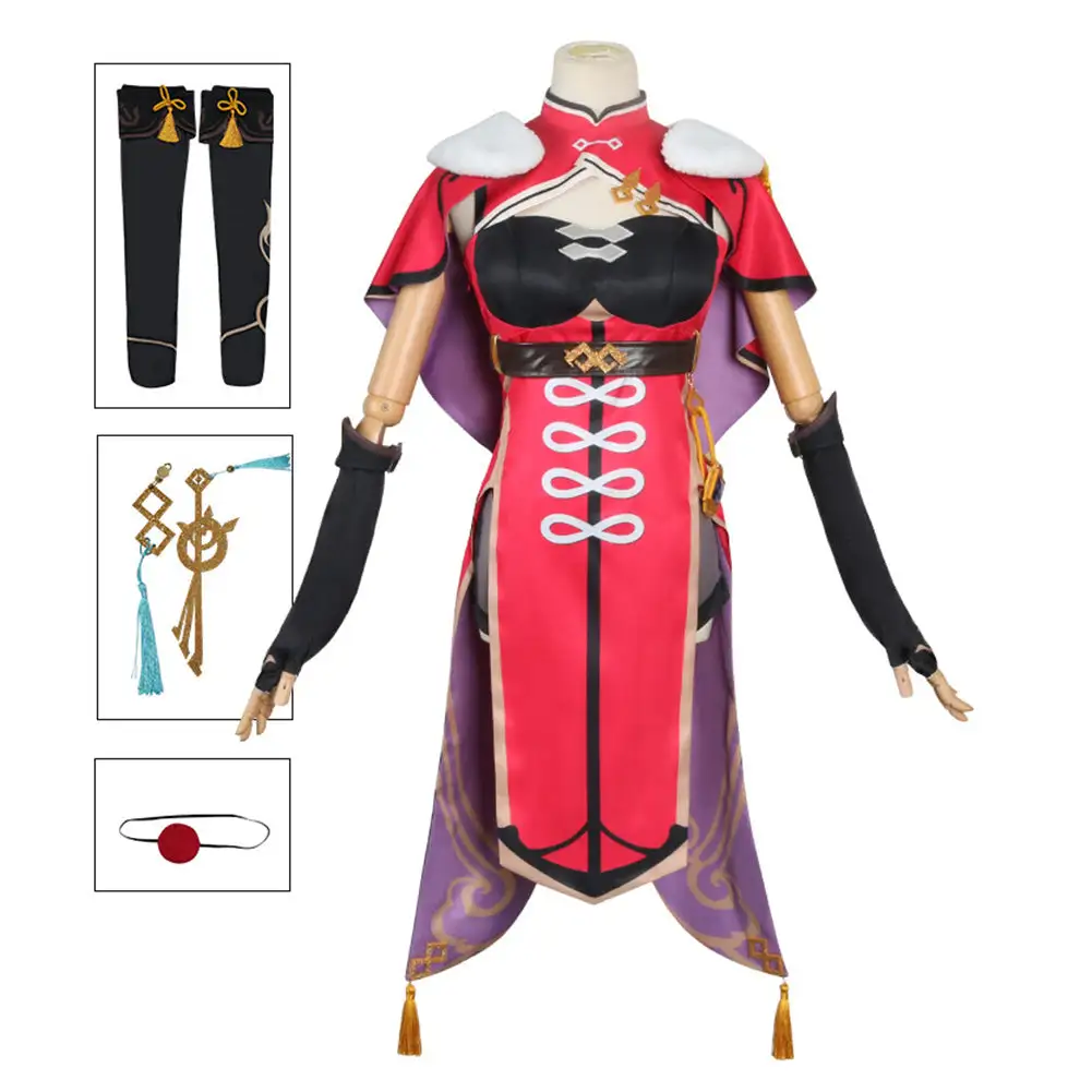 Genshin Impact Beidou Cosplay Costume Dress Outfits Halloween Carnival Suit 2 Genshin Impact Beidou Cosplay Costume Dress Outfits Halloween Carnival Suit - Image 2
