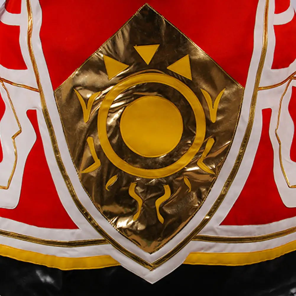 Genshin Impact Pyro Abyss Mage Cosplay Costume Dress Mask Outfits 4 Genshin Impact Pyro Abyss Mage Cosplay Costume Dress Mask Outfits - Image 4