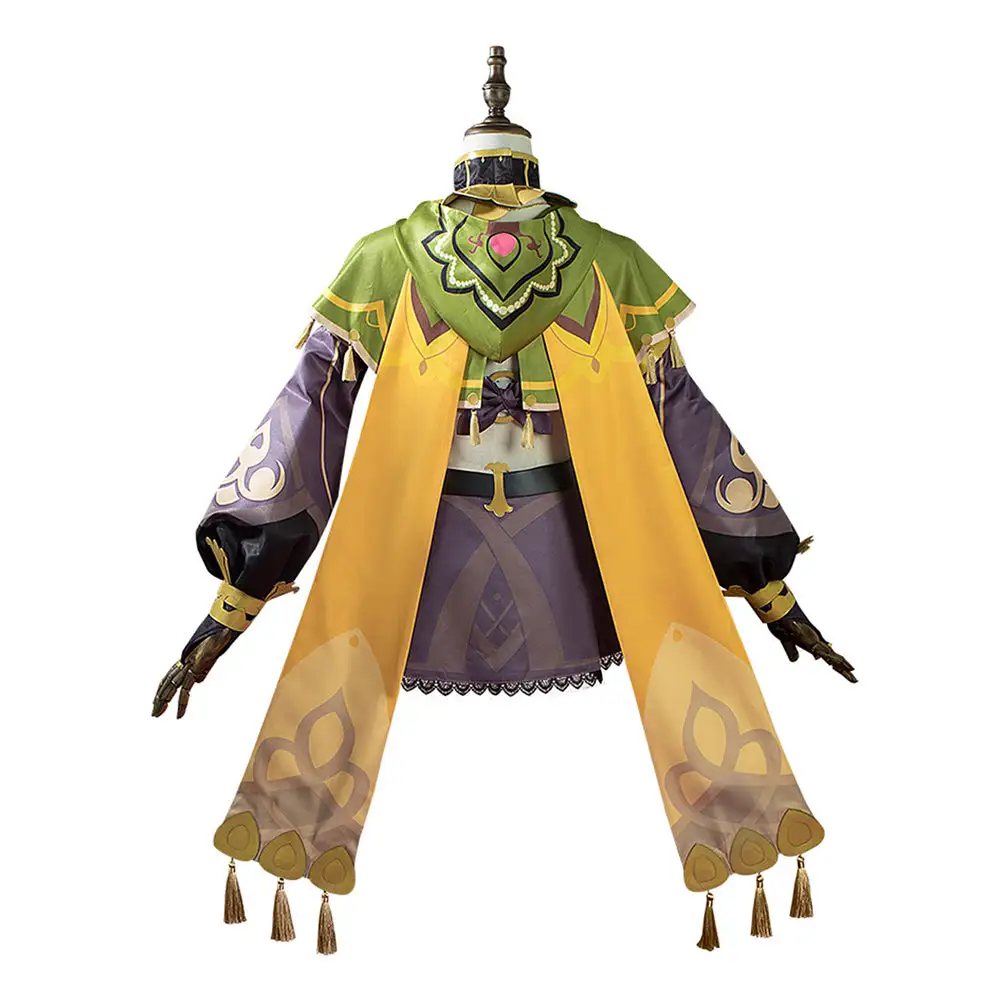 Genshin Impact Collei Cosplay Costume Outfits Halloween Carnival Suit 3 Genshin Impact Collei Cosplay Costume Outfits Halloween Carnival Suit - Image 3