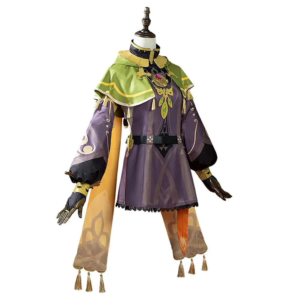 Genshin Impact Collei Cosplay Costume Outfits Halloween Carnival Suit 4 Genshin Impact Collei Cosplay Costume Outfits Halloween Carnival Suit - Image 4