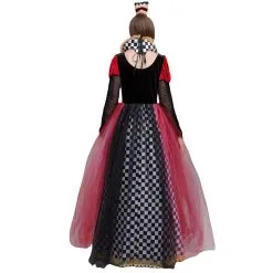Queen Of Hearts Red Queen Alice In Wonderland Cosplay Costume Outfits Halloween Carnival Suit 7 Queen Of Hearts Red Queen Alice In Wonderland Cosplay Costume Outfits Halloween Carnival Suit -Cosplay Sales Store 259301 3