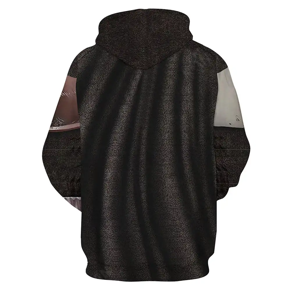 Unisex Star Wars Hoodie The Mandalorian Cosplay Hooded Pullover Sweatshirt Cosplay Costume 2 Unisex Star Wars Hoodie The Mandalorian Cosplay Hooded Pullover Sweatshirt Cosplay Costume - Image 2
