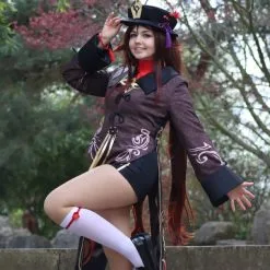Genshin Impact HuTao Outfits Halloween Carnival Suit Cosplay Costume -Cosplay Sales Store 2 879d0aa4 727f 478a 8bb3 70bdf6729736
