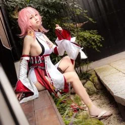 Genshin Impact Yae Miko Outfits Halloween Carnival Suit Cosplay Costume -Cosplay Sales Store 2 e034c8fb 5d70 4b55 a2c7 6da4a9a289bc
