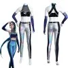 League Of Legends LOL KDA Groups Kaisa Daughter Of The Void Outfits Halloween Carnival Suit Cosplay Costume