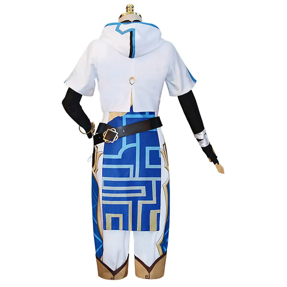 Genshin Impact Chongyun Outfits Halloween Carnival Suit Cosplay Costume 4 Genshin Impact Chongyun Outfits Halloween Carnival Suit Cosplay Costume - Image 4