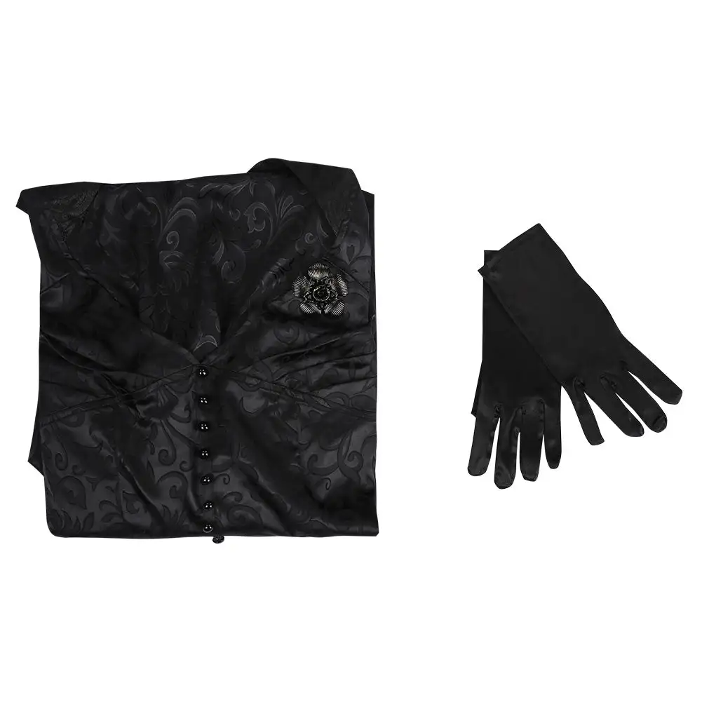 Resident Evil Village Witch Dress Outfits Halloween Carnival Suit Cosplay Costume 12 Resident Evil Village Witch Dress Outfits Halloween Carnival Suit Cosplay Costume - Image 12