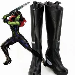 Guardians Of The Galaxy 2 Gamora Cosplay Shoes Boots