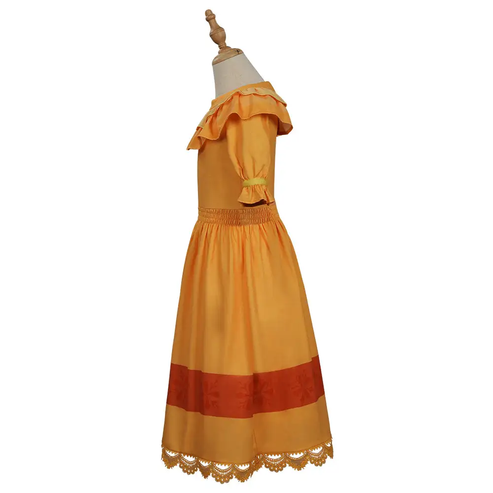 Encanto PEPA Dress Outfits Halloween Carnival Suit Cosplay Costume For Kids Children 6 Encanto PEPA Dress Outfits Halloween Carnival Suit Cosplay Costume For Kids Children - Image 6