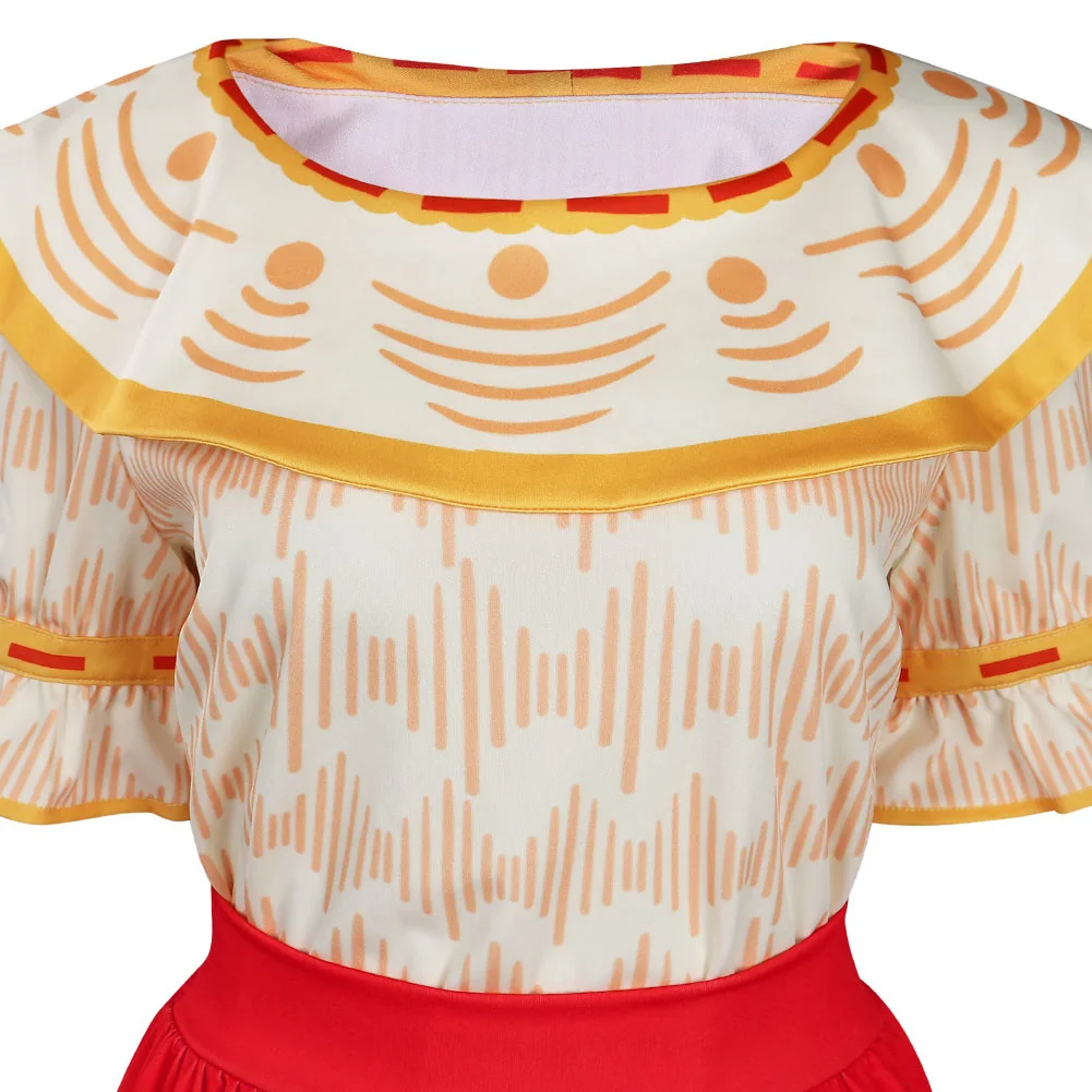 Encanto Dolores Madrigal Dress Outfits Halloween Carnival Suit Cosplay Costume 8 Encanto Dolores Madrigal Dress Outfits Halloween Carnival Suit Cosplay Costume - Image 8