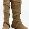 Game Of Thrones Season 7 Daenerys Targaryen Brown Boots Cosplay Shoes