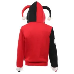 Harley Quinn Hoodie Zip Up Jacket Sweatshirt Halloween Carnival Suit For Juniors Teens Cosplay Costume -Cosplay Sales Store 3592a3557d9265c69e1e9c3a4c1b602f