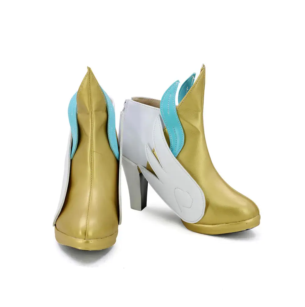 League Of Legends Soraka Star Guardian Cosplay Shoes Boots 3 League Of Legends Soraka Star Guardian Cosplay Shoes Boots - Image 3