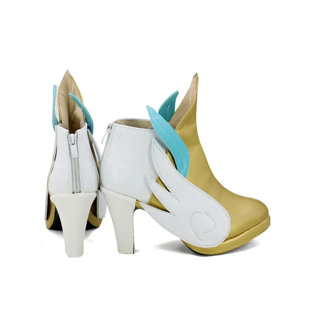 League Of Legends Soraka Star Guardian Cosplay Shoes Boots 4 League Of Legends Soraka Star Guardian Cosplay Shoes Boots - Image 4