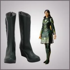 Eternals Sersi Cosplay Shoes Boots Halloween Costumes Accessory Custom Made 7 Eternals Sersi Cosplay Shoes Boots Halloween Costumes Accessory Custom Made -Cosplay Sales Store 40A5217 4