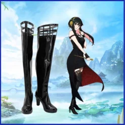 Yor Forger Cosplay Shoes Boots Costumes Accessory Custom Made -Cosplay Sales Store 40A5346 4