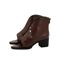 Genshin Impact Traveler Kong Cosplay Shoes Boots Halloween Costumes Accessory Custom Made -Cosplay Sales Store 40A5401 2