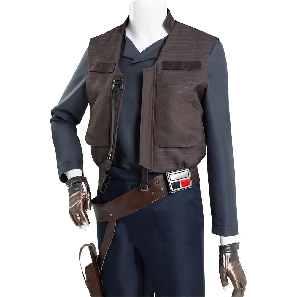 Movie Rogue One: A Star Wars Story - Jyn Erso Halloween Carnival Cosplay Costume 7 Movie Rogue One: A Star Wars Story - Jyn Erso Halloween Carnival Cosplay Costume - Image 7