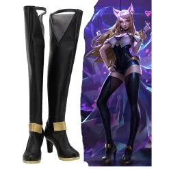 LOL League Of Legends KDA Ahri The Nine-Tailed Fox Boots Halloween Costumes Accessory Cosplay Shoes -Cosplay Sales Store 5526556a8fafc5ef6069cd665ea698de