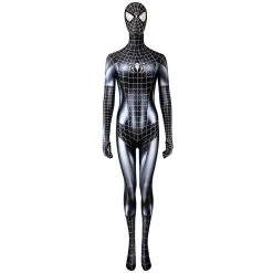 Spider Man Felicia Hardy Black Cat Women Jumpsuit Outfits Halloween Carnival Suit Cosplay Costume