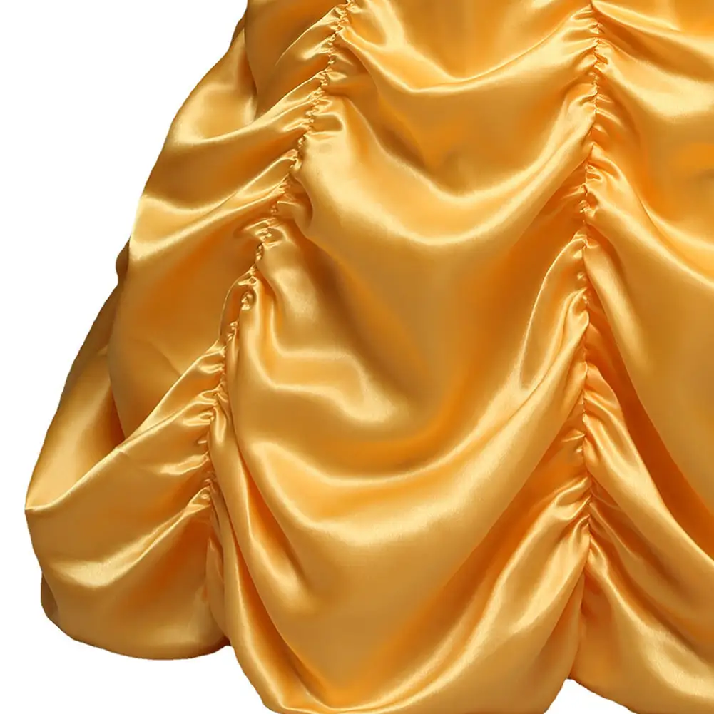 Beauty And The Beast Belle Outfits Halloween Carnival Suit Cosplay Costume For Kids Children 6 Beauty And The Beast Belle Outfits Halloween Carnival Suit Cosplay Costume For Kids Children - Image 6
