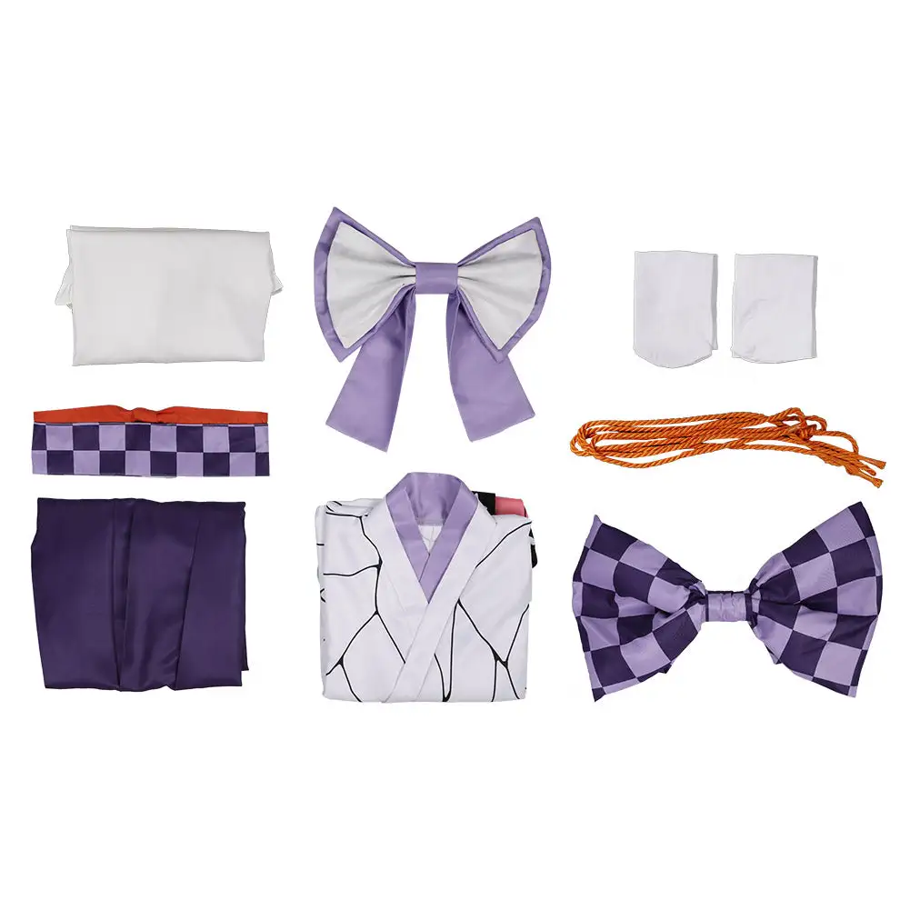 Kochou Shinobu Cosplay Costume Maid Dress Outfits Halloween Carnival Suit 10 Kochou Shinobu Cosplay Costume Maid Dress Outfits Halloween Carnival Suit - Image 10