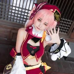 Genshin Impact Yan Fei Outfits Halloween Carnival Suit Cosplay Costume -Cosplay Sales Store 5 d357c023 d186 421d 954e 5238016e274e