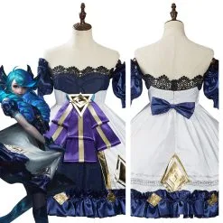 Game League Of Legends LOL Gwen Outfits Halloween Carnival Suit Cosplay Costume