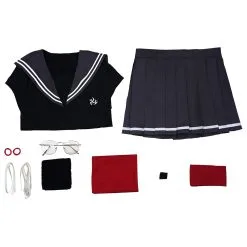 Super Danganronpa 2: Goodbye Desperate Academy-Peko Pekoyama School Uniform Dress Outfits Halloween Carnival Suit Cosplay Costume -Cosplay Sales Store 5e16848a1436feac36391e80afb42927