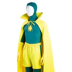 WandaVision Vision Jumpsuit Cloak Outfits Halloween Carnival Suit Cosplay Costume -Cosplay Sales Store 5e4a1c816ab88bdabe78c38284c02cb6