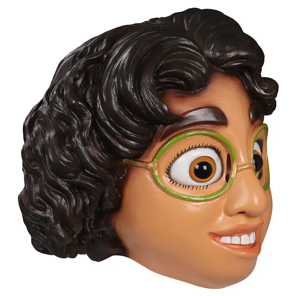 Encanto Mirabel Madrigal Mask Cosplay Latex Masks Helmet Masquerade Halloween Party Cosplay Props 2 Encanto Mirabel Madrigal Mask Cosplay Latex Masks Helmet Masquerade Halloween Party Cosplay Props - Image 2