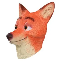2022 Zootopia 2：Nick Mask Cosplay Latex Masks Helmet Halloween Party Costume Props -Cosplay Sales Store 60057 2