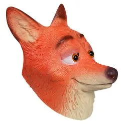 2022 Zootopia 2：Nick Mask Cosplay Latex Masks Helmet Halloween Party Costume Props -Cosplay Sales Store 60057 4