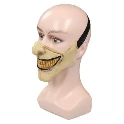 The Black Phone The Grabber Mask Cosplay Half Face Colorful Latex Masks Helmet Masquerade Halloween Party Costume Props -Cosplay Sales Store 60093 2