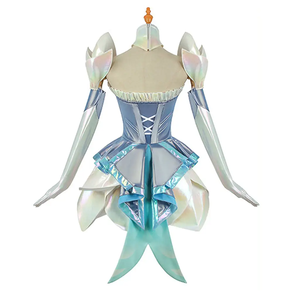 League Of Legends LoL Zyra Rise Of The Thorns Crystal Rose Skin Outfits Cosplay Costume 4 League Of Legends LoL Zyra Rise Of The Thorns Crystal Rose Skin Outfits Cosplay Costume - Image 4