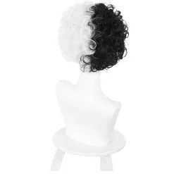 Cruella De Vil Cruella Heat Resistant Synthetic Hair Carnival Halloween Party Props Cosplay Wig -Cosplay Sales Store 69c0d359eb362cfbc20ccf7b442ca56f
