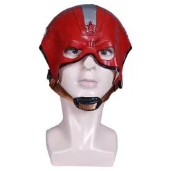 Black Widow Alexei Shostakov Red Guardlian Helmet Masquerade Halloween Cosplay Costume Props Cosplay Latex Masks