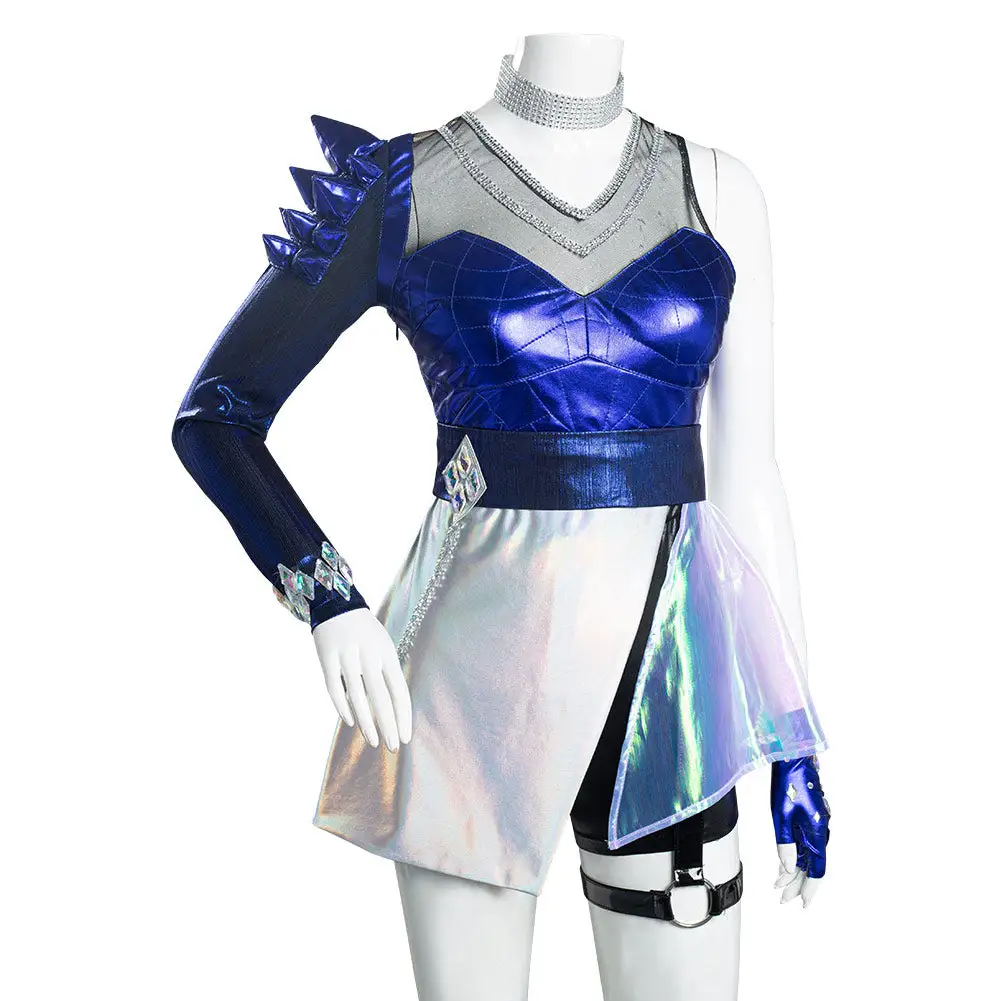 League Of Legends LOL KDA Ahri The Nine-Tailed Fox Women Dress Outfits Halloween Carnival Suit Cosplay Costume 8 League Of Legends LOL KDA Ahri The Nine-Tailed Fox Women Dress Outfits Halloween Carnival Suit Cosplay Costume - Image 8