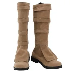 Mandalorian Cobb Vanth Halloween Costumes Accessory Custom Made Cosplay Shoes Boots
