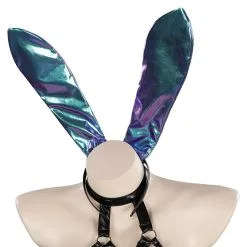 LoL League Of Legends- KDA Bunny Girls Jumpsuit Outfits Halloween Carnival Cosplay Costume -Cosplay Sales Store 7a7363c88bccd8f68637213f4e572001