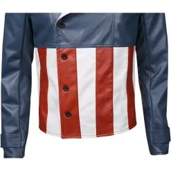 Avengers Game-Captain America Jacket Coat Cosplay Costume -Cosplay Sales Store 7b9797dc2c36fd3df684b5445dcae0ae